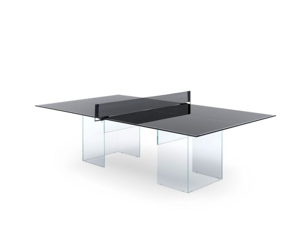 FAs Design-line Tafeltennistafel Crystal zwart