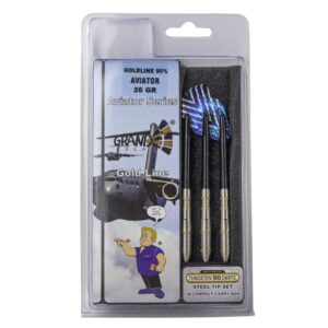 Dartspijlenset Aviator steeltip Tungsten 90%, 26 gram