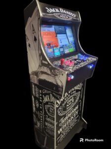 All-over wrap van arcade game