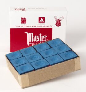 Master doosje krijtjes 12 st. Blauw